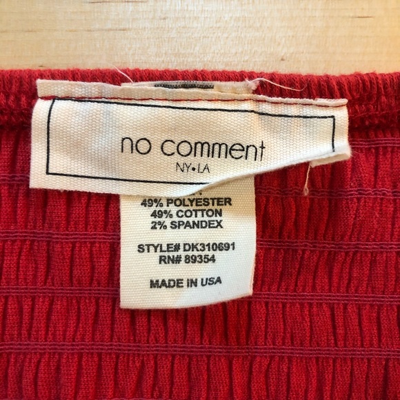 3 for $10, Red tube top, size small - Picture 2 of 5